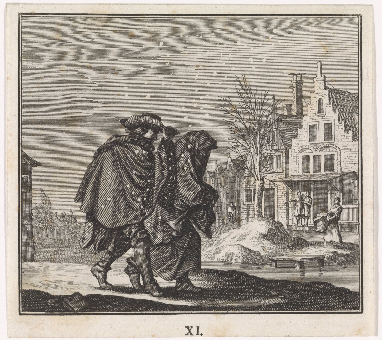 Emblem: snö av Caspar Luyken