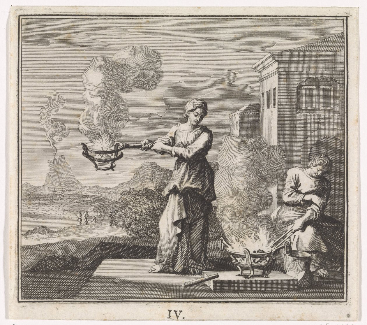 Emblem: eld av Caspar Luyken
