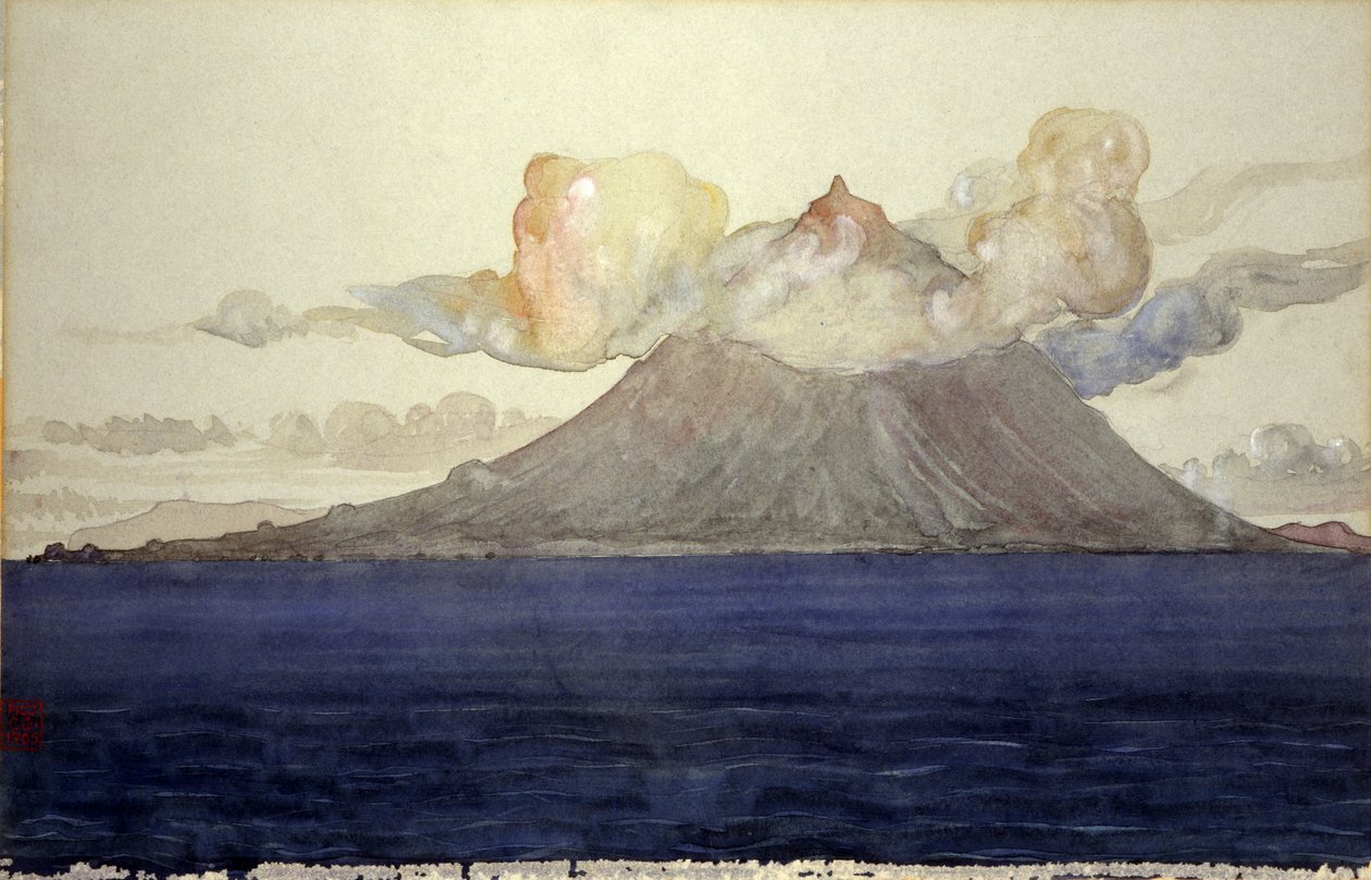Mt. Pico, Azorerna av Cass Gilbert