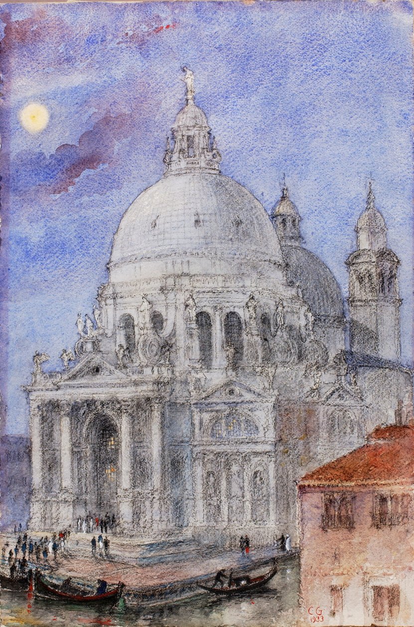 Santa Maria Della Salute, Venedig av Cass Gilbert