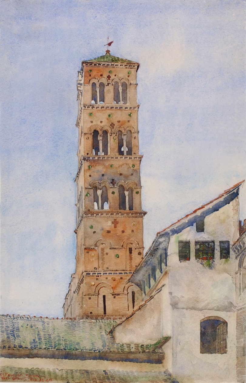 Torn, San Francisco Romano, Rom av Cass Gilbert