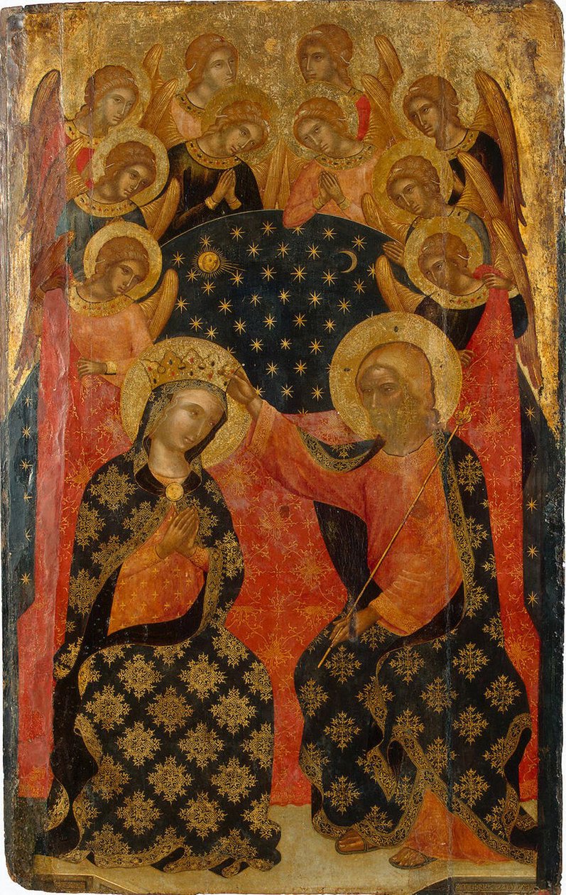 Jungfruns kröning, 1360-talet av Caterino Veneziano I