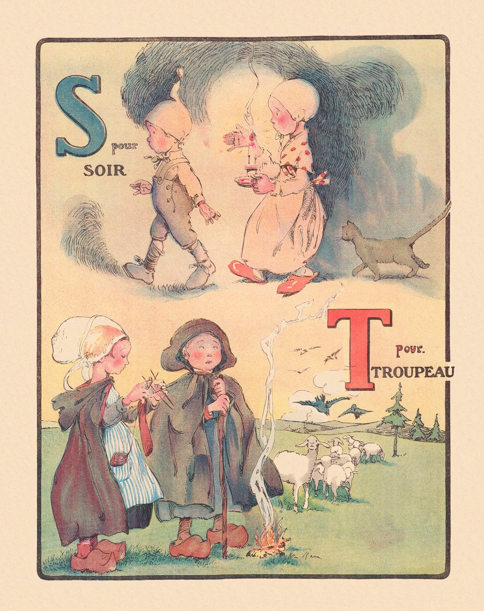 S för kväll - T för flock av Catherine Josephine Marie Fricero