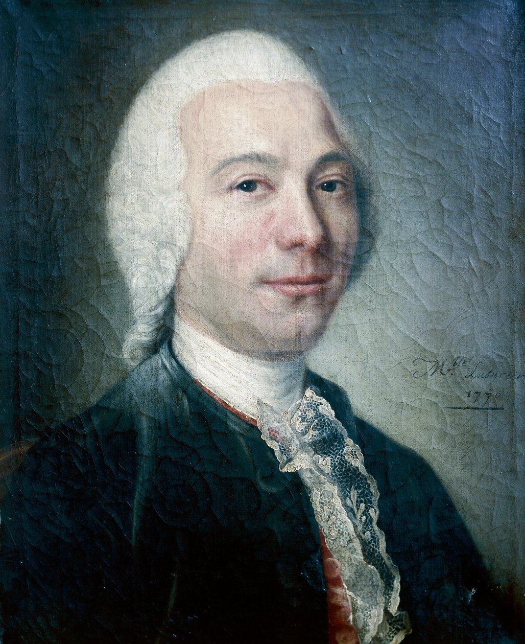 Porträtt av Jean-Baptiste Le Rond d