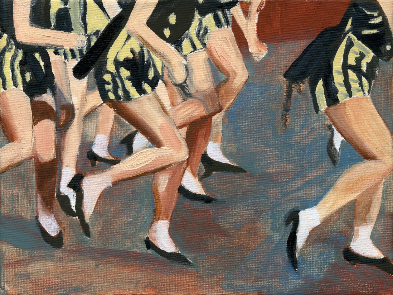 Taps, 2008 (olja på canvasplatta) av Cathy Lomax