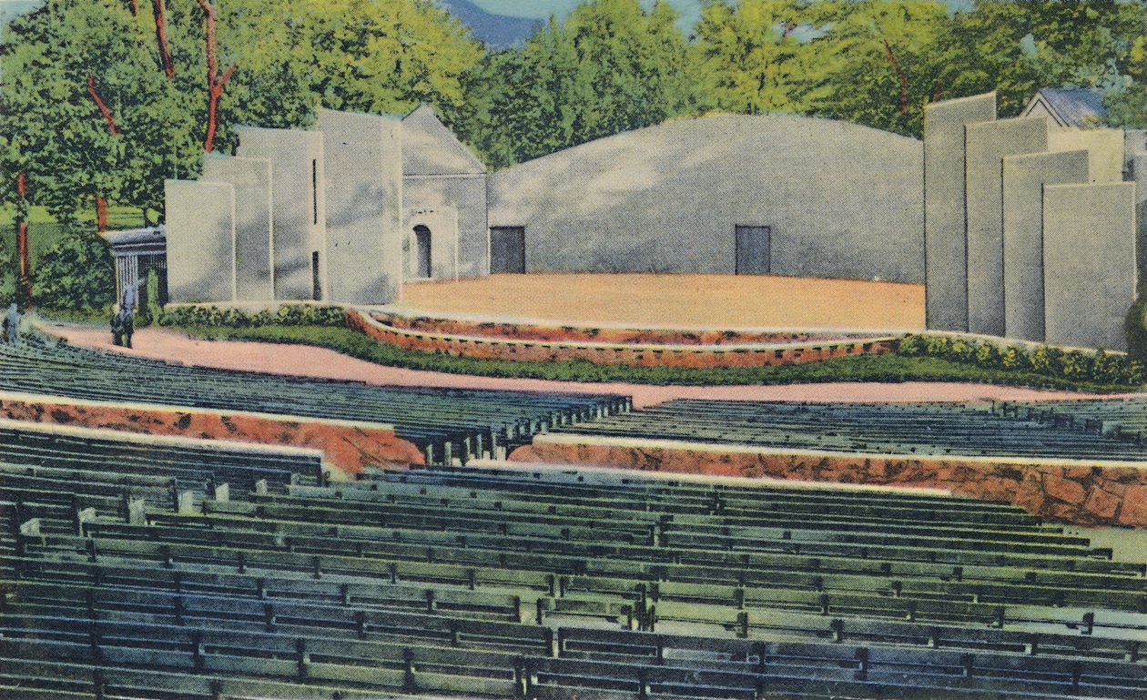 Amfiteatern, Iroquois Park, 1942 av Caufield and Shook