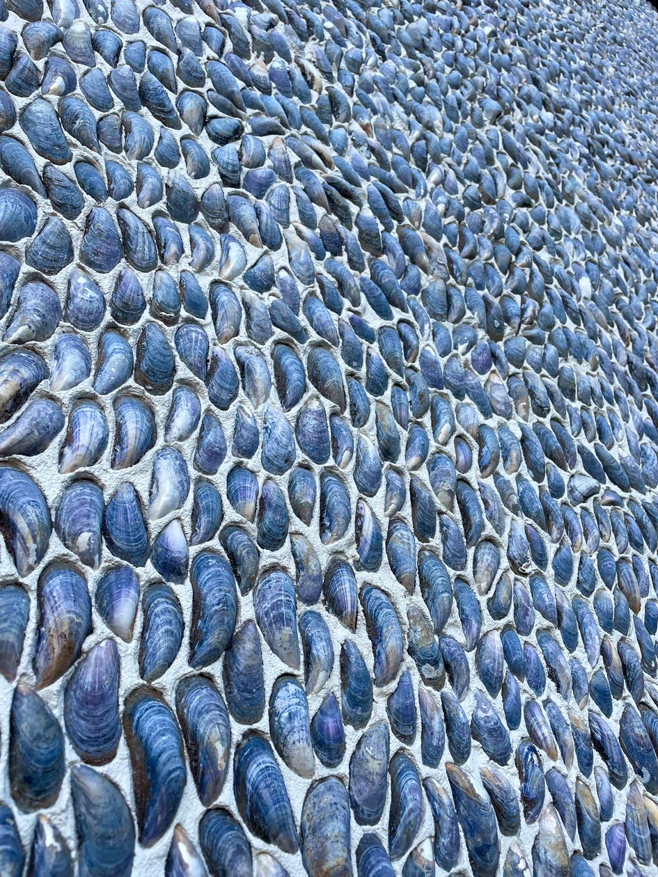 Komposition - Textur, 2024 (foto) av Cécile Jamet