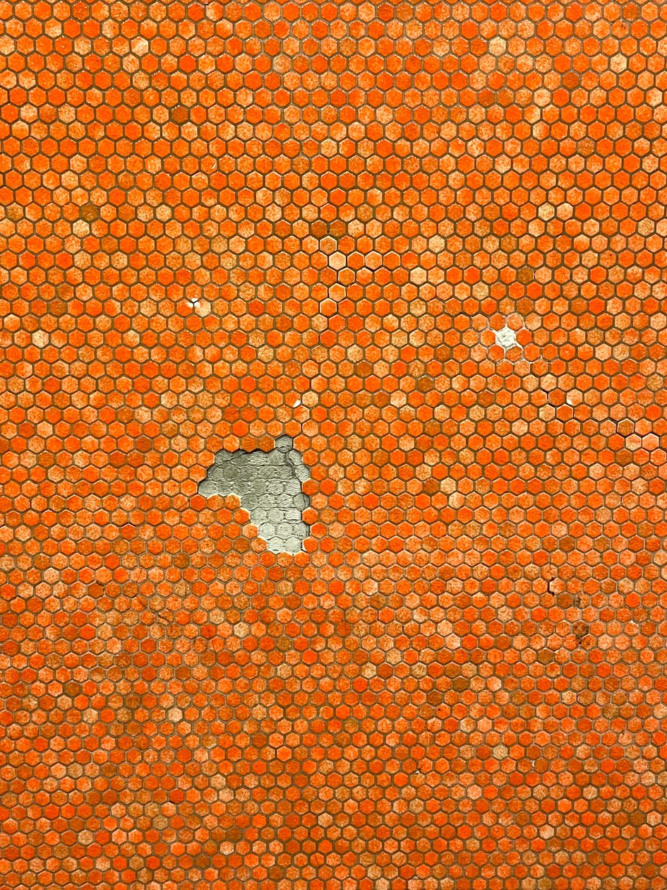Sammansättning - mosaik, 2022 (foto) av Cécile Jamet