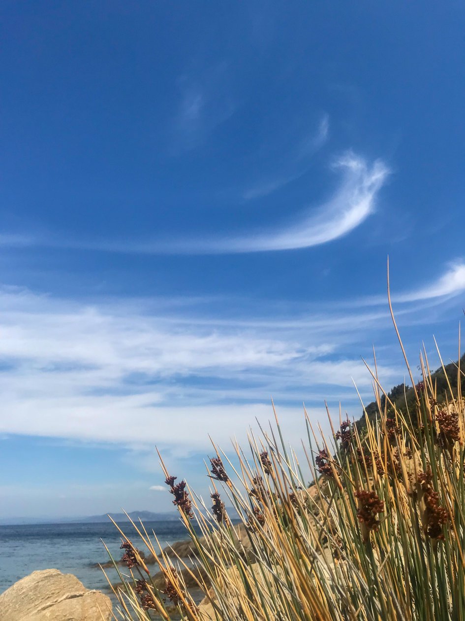 Landskap - Himmel och hav, 2019 (foto) av Cécile Jamet
