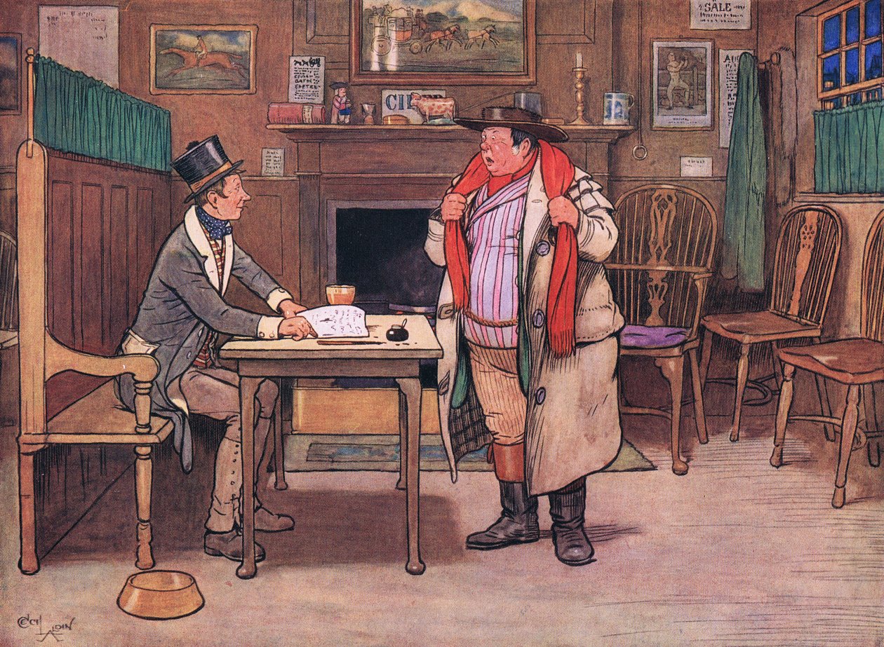 En vadå! frågade herr Weller, som uppenbarligen blev förskräckt av orden "en valentin" svarade Sam av Cecil Charles Windsor Aldin