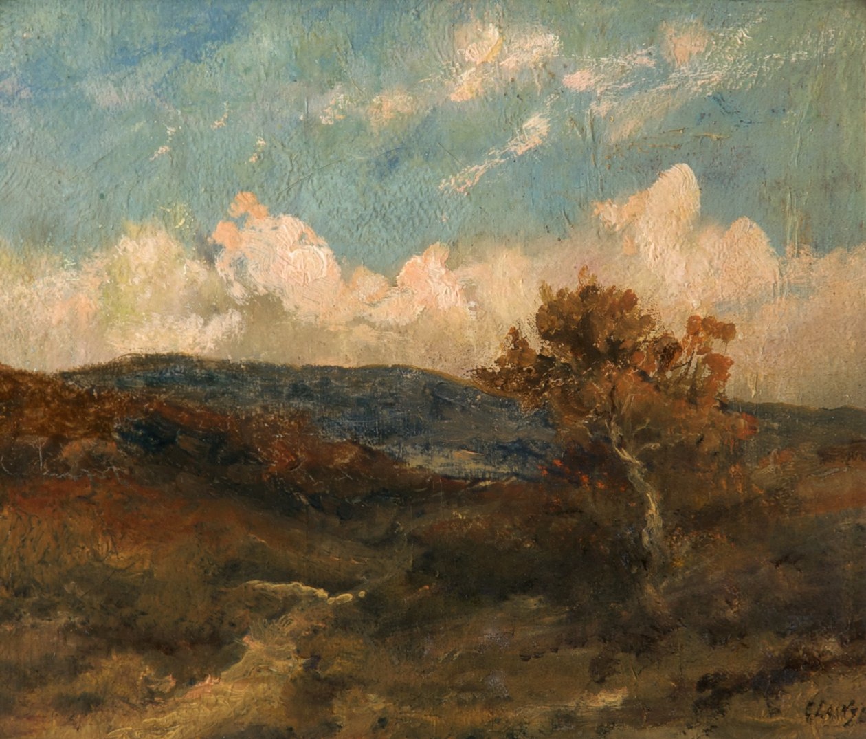 Landskap, ca 1870-80 av Cecil Gordon Lawson