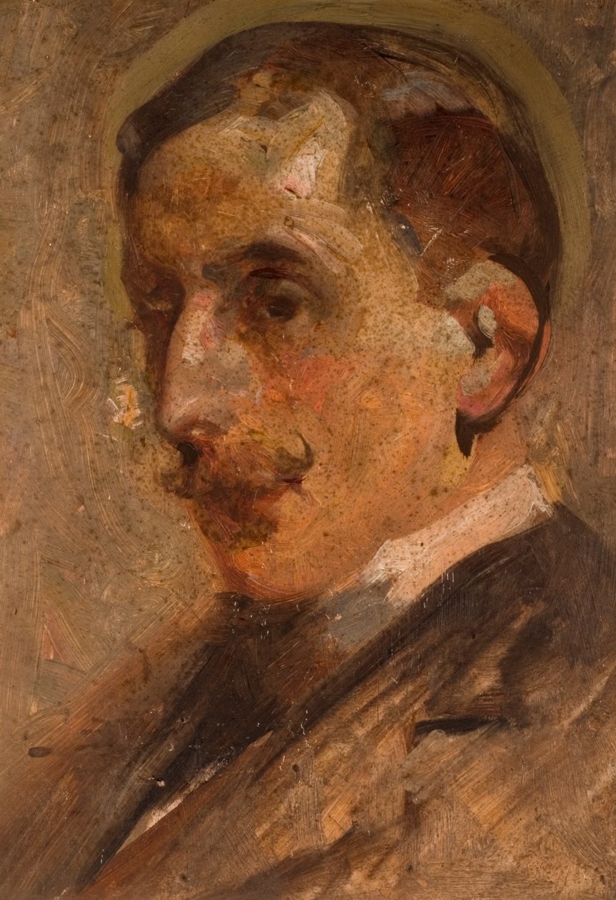 Självporträtt av Cecil William Rea