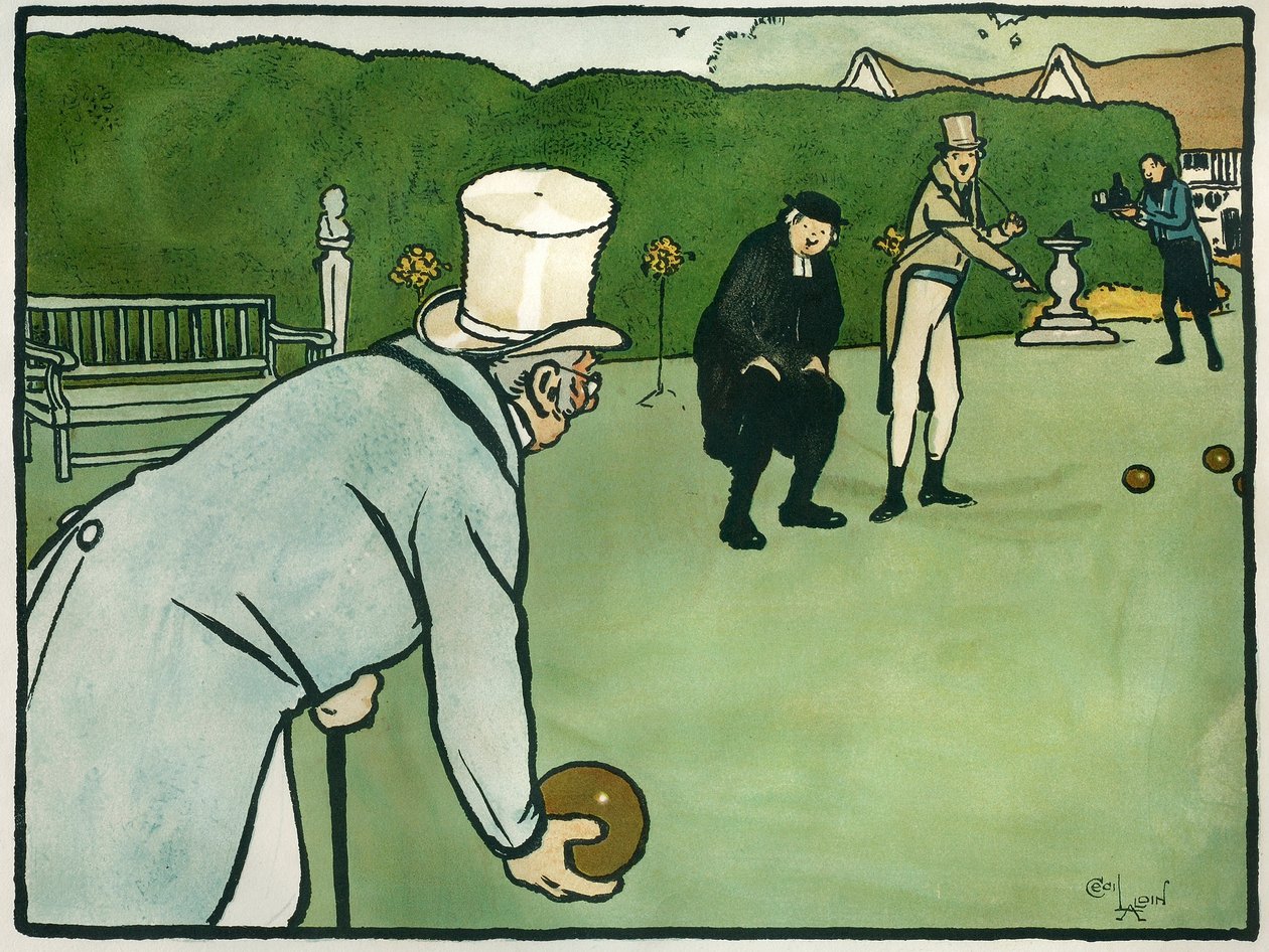 Old English Sport and Games: Bowls av Cecil Charles Windsor Aldin