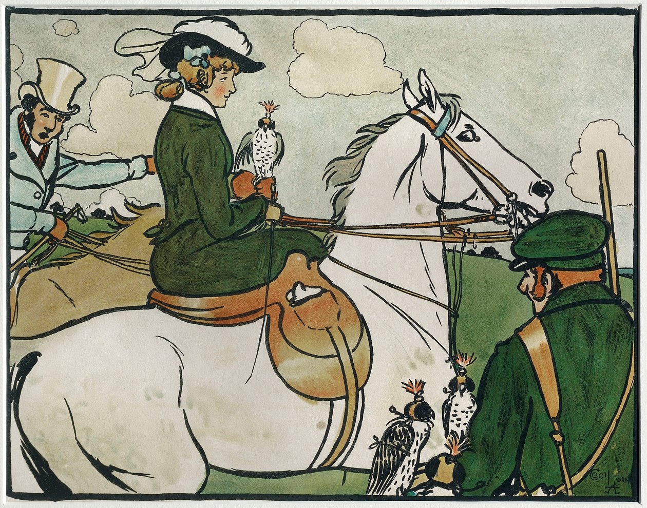 Old English Sport and Games: Hawking av Cecil Charles Windsor Aldin