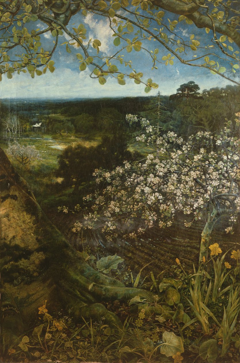 En hymn till våren, 1871 av Cecil Gordon Lawson