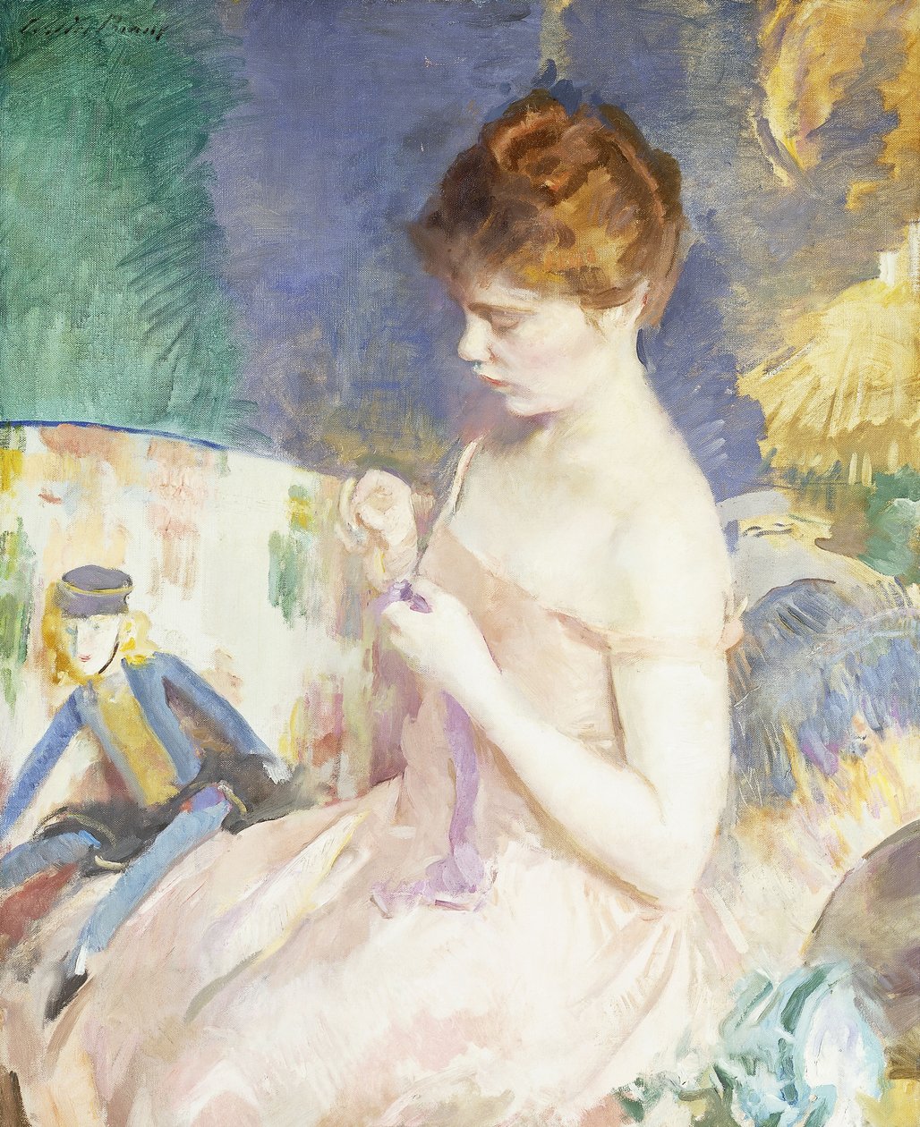 Att klä dockor av Cecilia Beaux