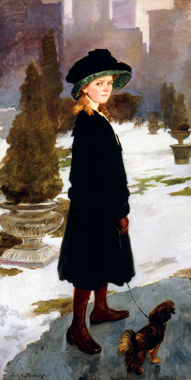 Porträtt av Alice Davison av Cecilia Beaux