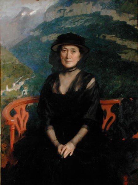 Porträtt av Mrs Addison C. Harris av Cecilia Beaux