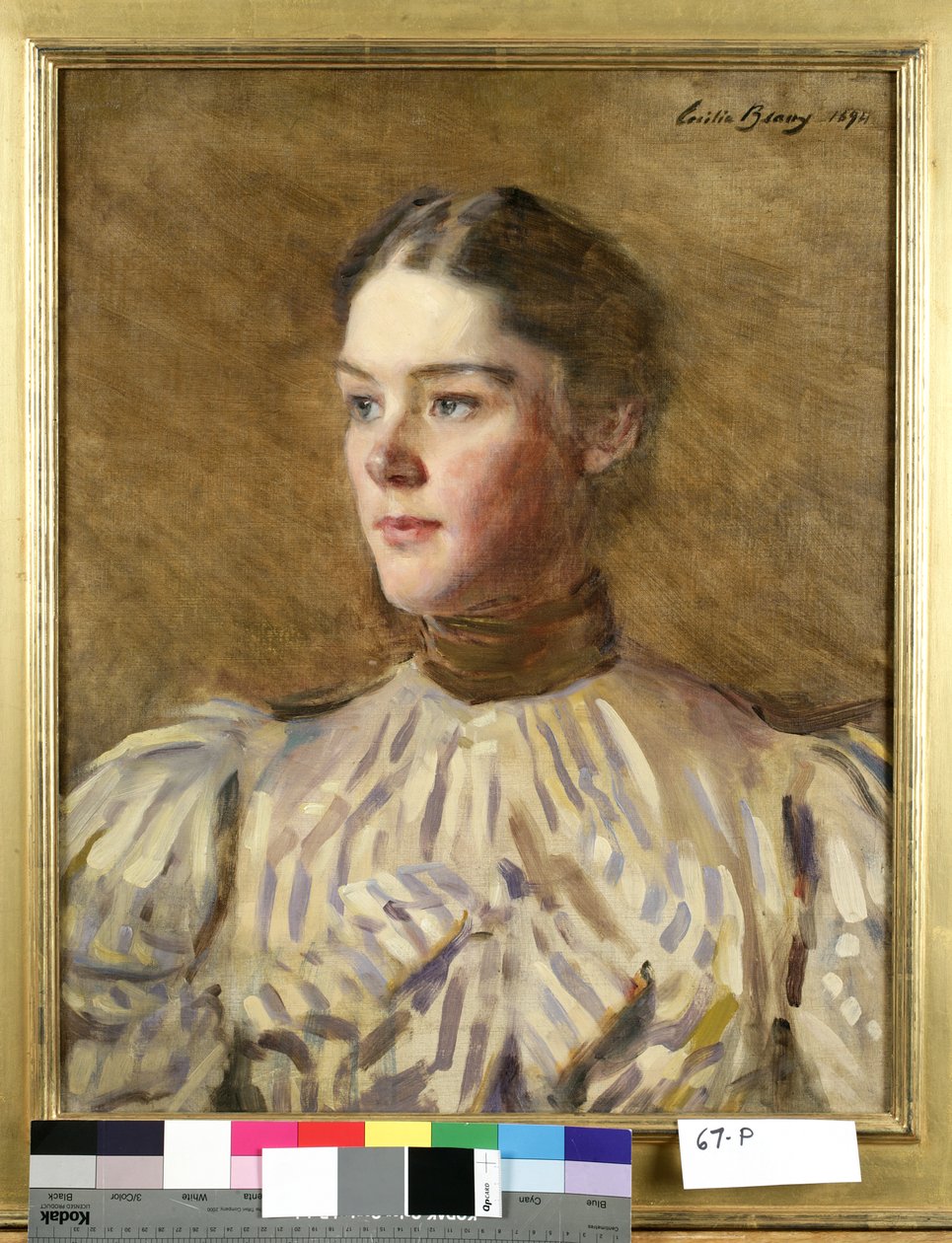 Självporträtt, 1894 av Cecilia Beaux