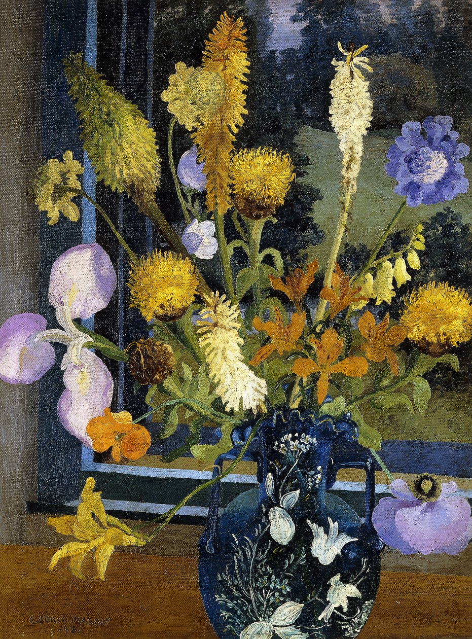 Blommor i Feering av Cedric Morris