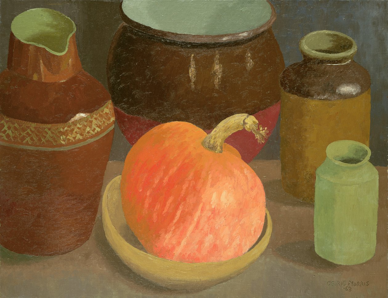 Pumpa och krukor av Cedric Morris