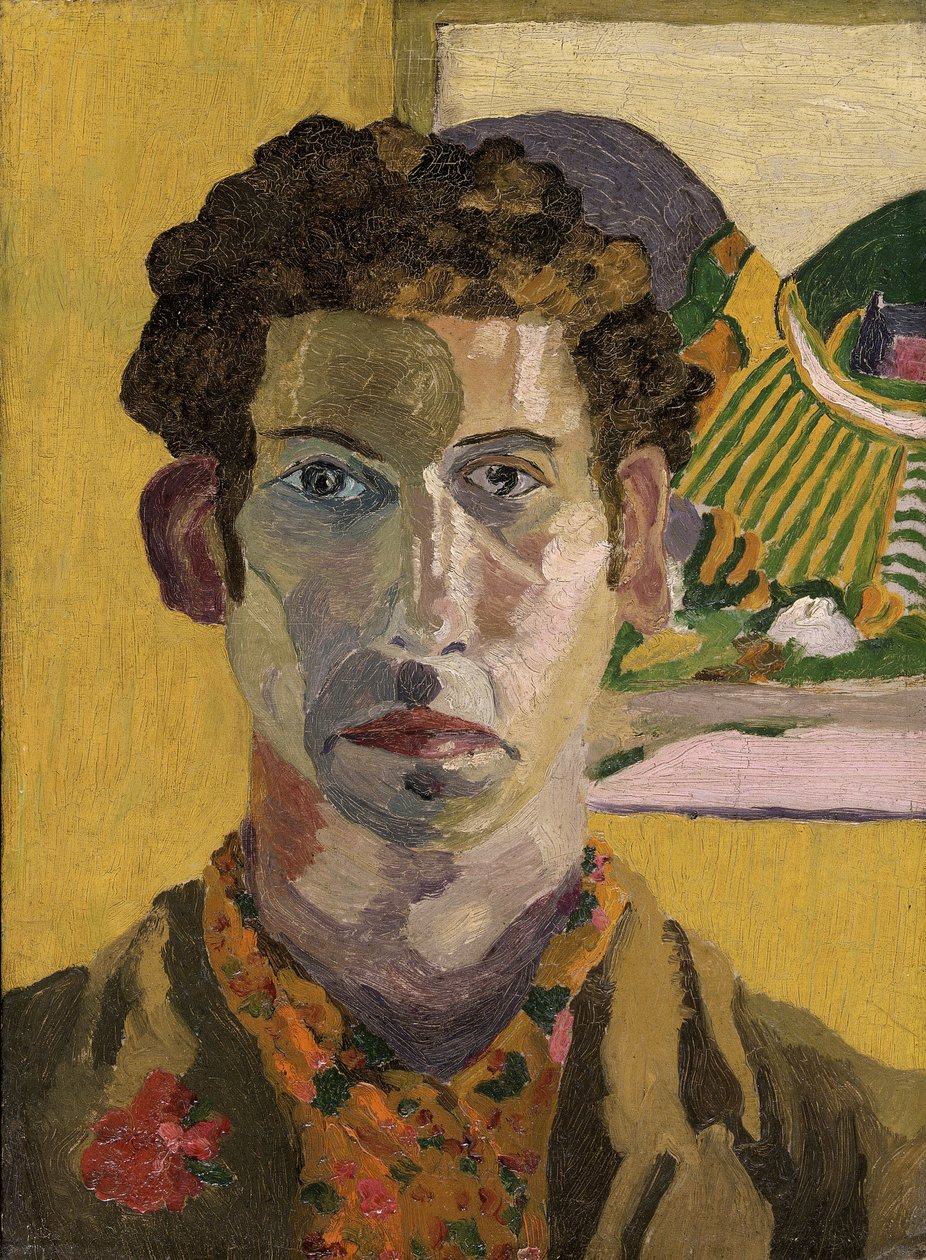 Självporträtt av Cedric Morris
