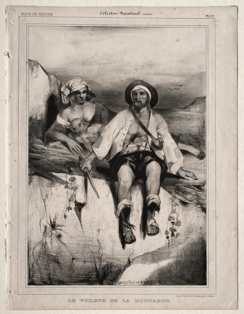 Rånaren från berget av Celestin Francois Nanteuil