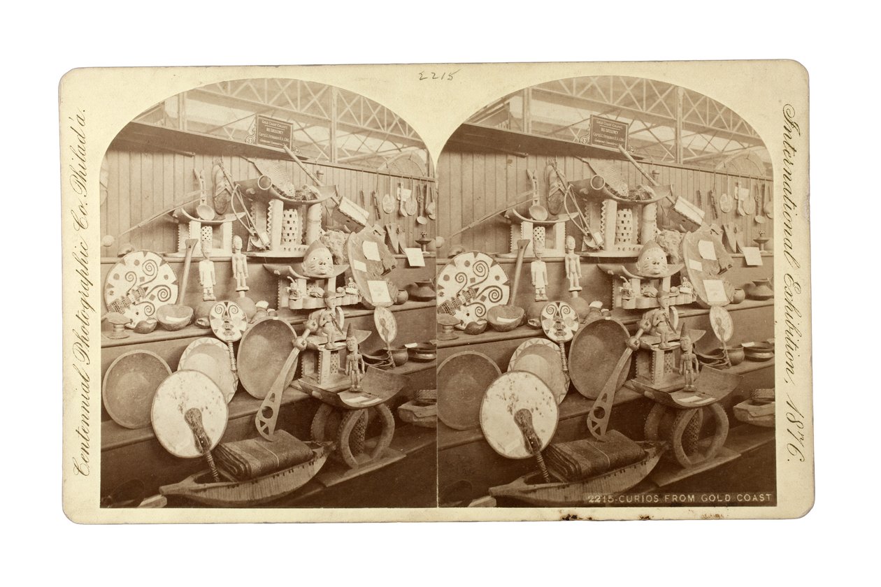 Kuriosa från guldkusten, 1876 (albumintryck) av Centennial Photographic Co.