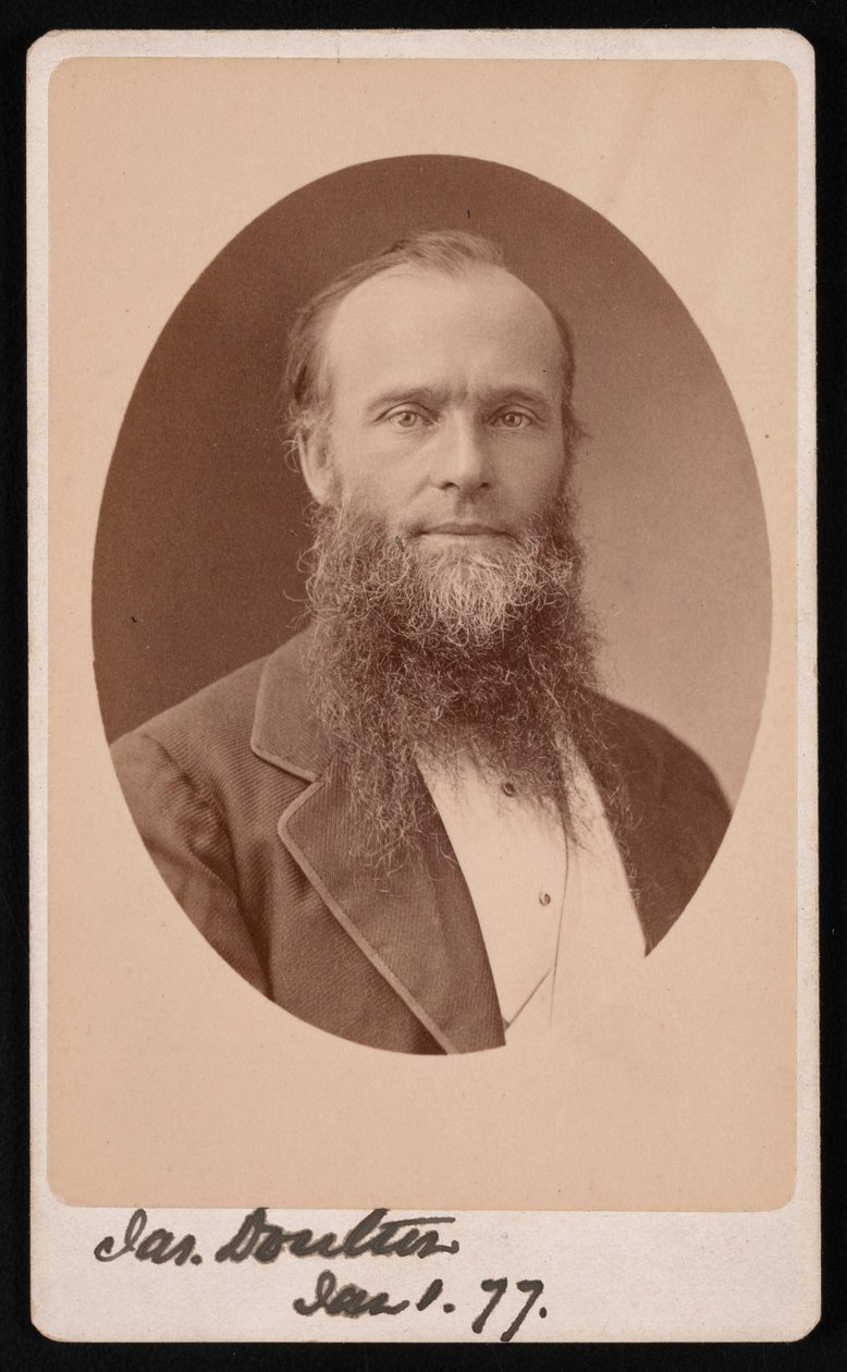 Porträtt av James Doulton, 1877. av Centennial Photographic Company