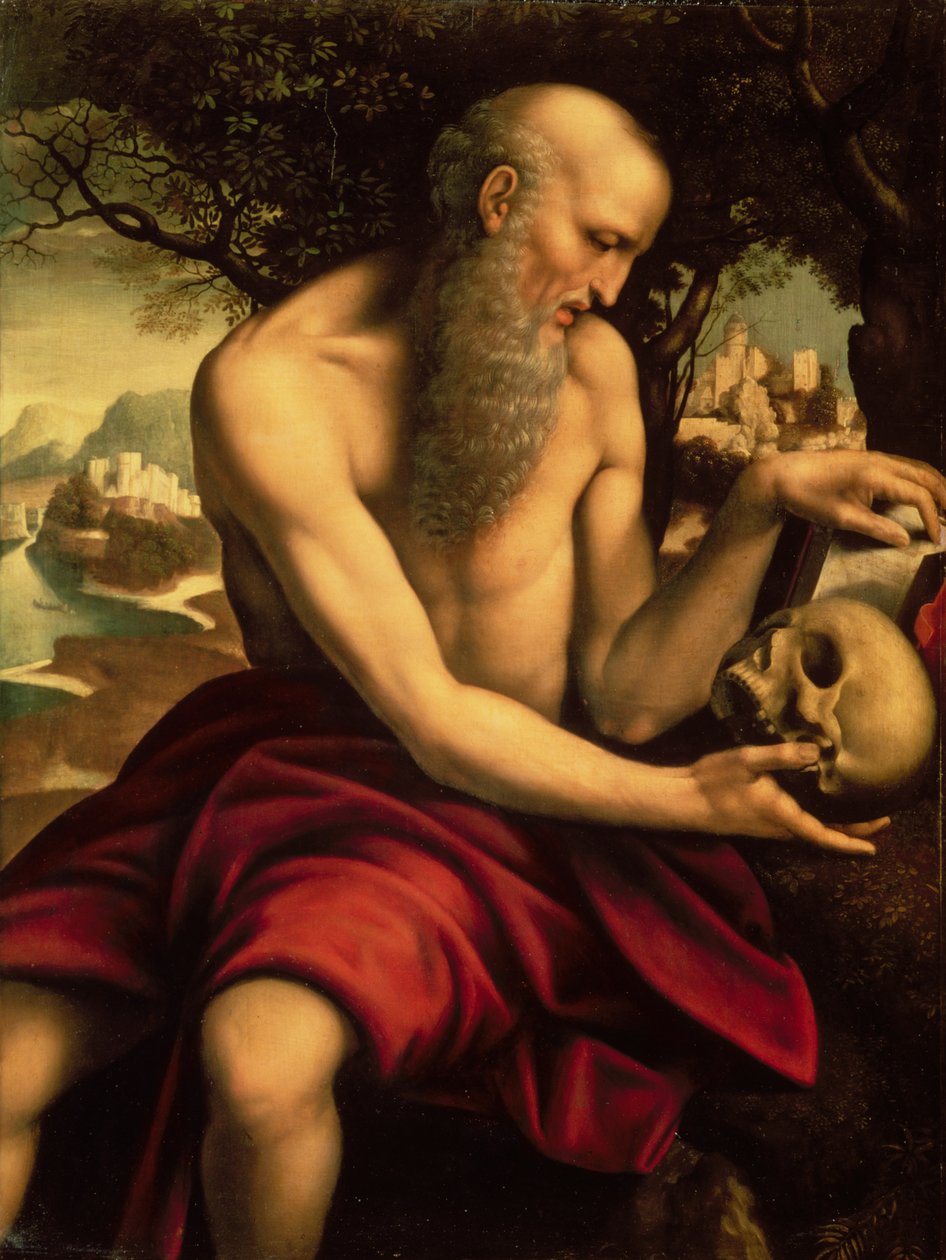 St. Jerome av Cesare da Sesto