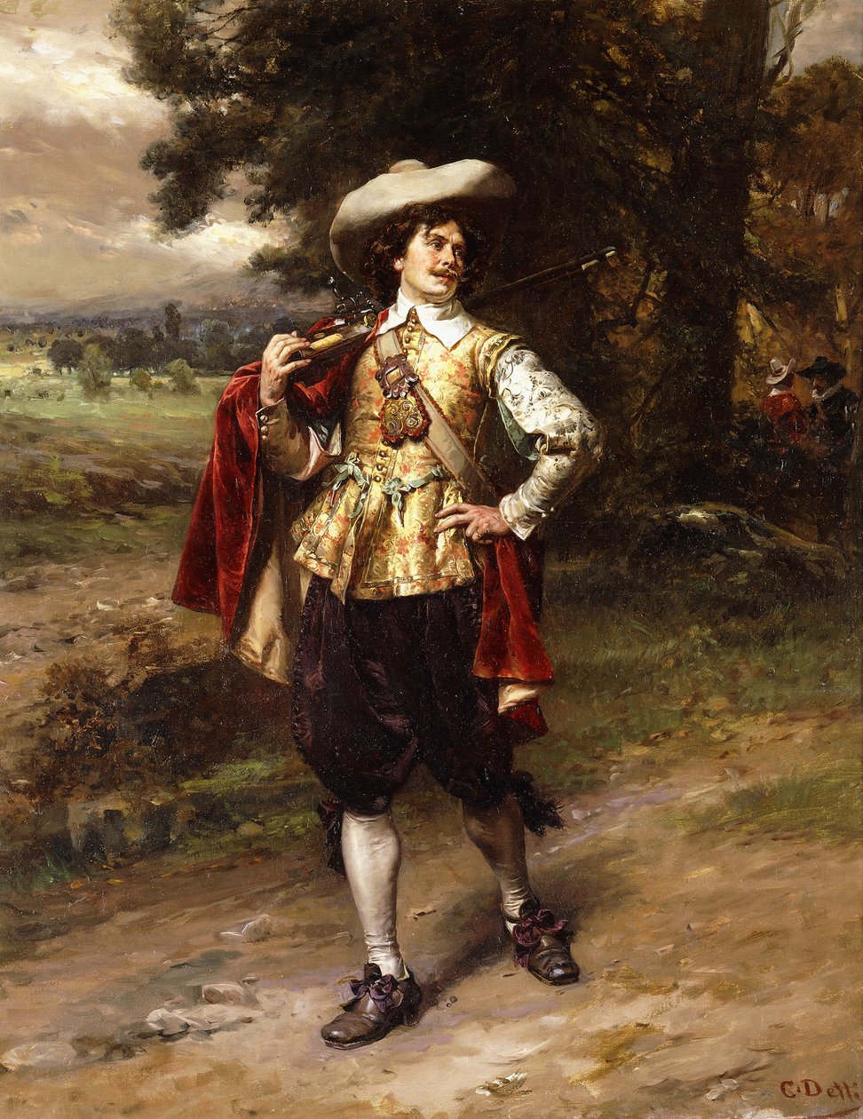 En kavaljer, av Cesare Auguste Detti