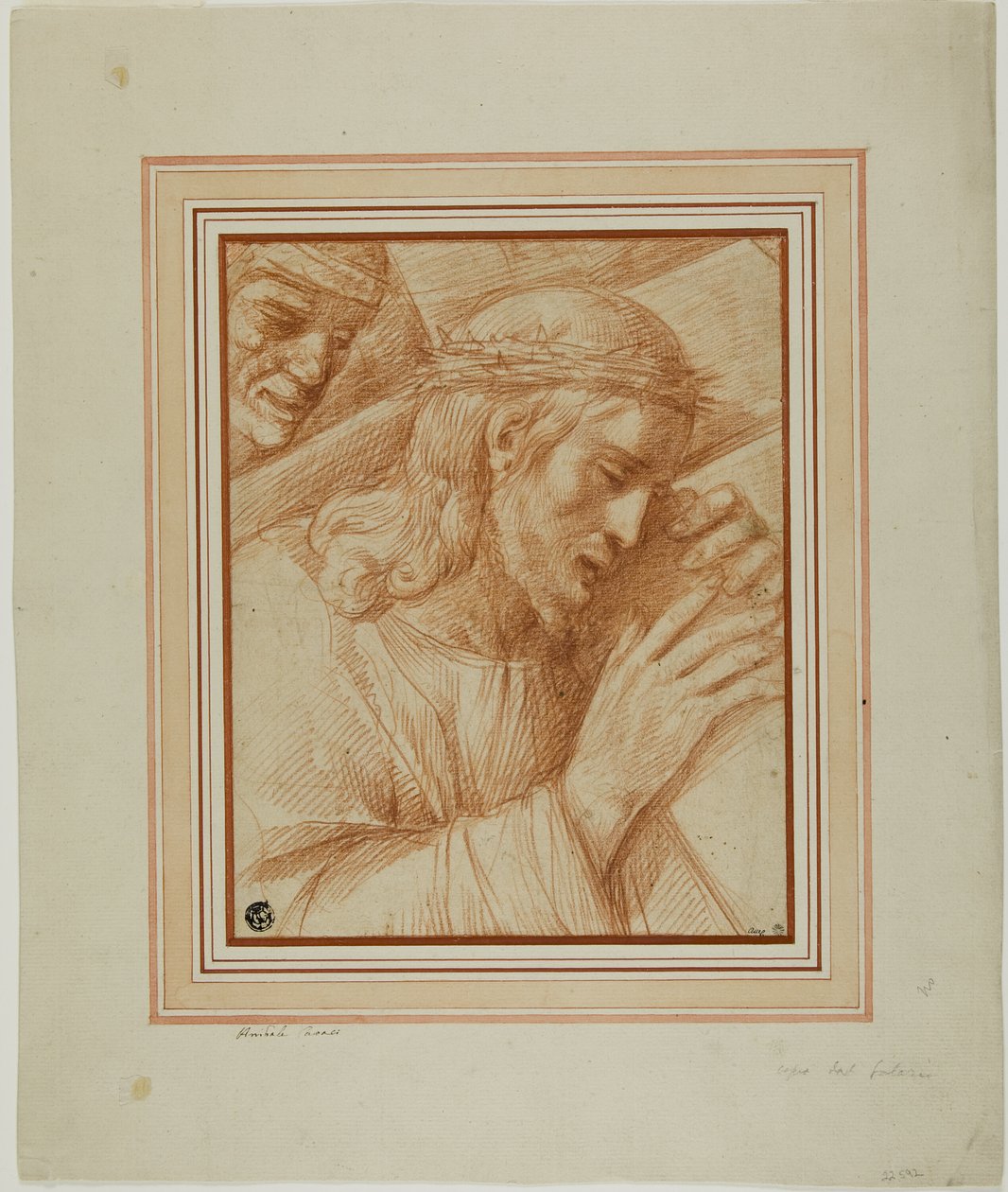 Kristus som bär korset av Cesare Rossetti