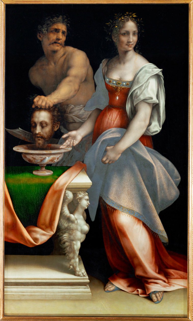 Salome med Döparens huvud... av Cesare da Sesto