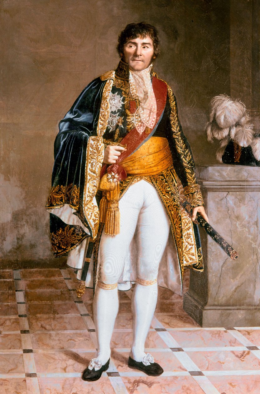 Marskalk Francois Joseph Lefebvre, hertig av Danzig av Cesarine (1773 1844) Davin