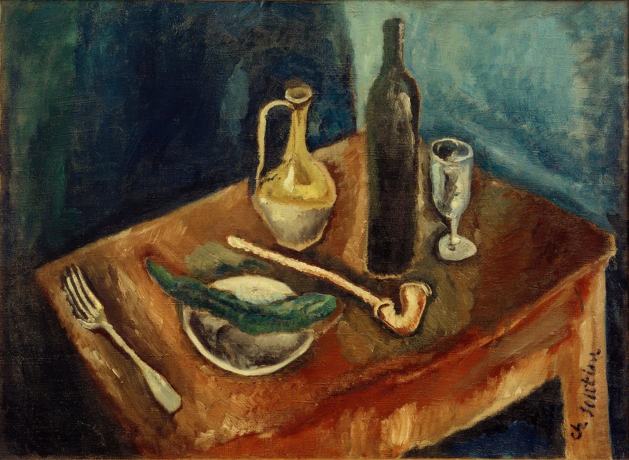 Ch. Soutine, stilleben med pipa av Chaim Soutine