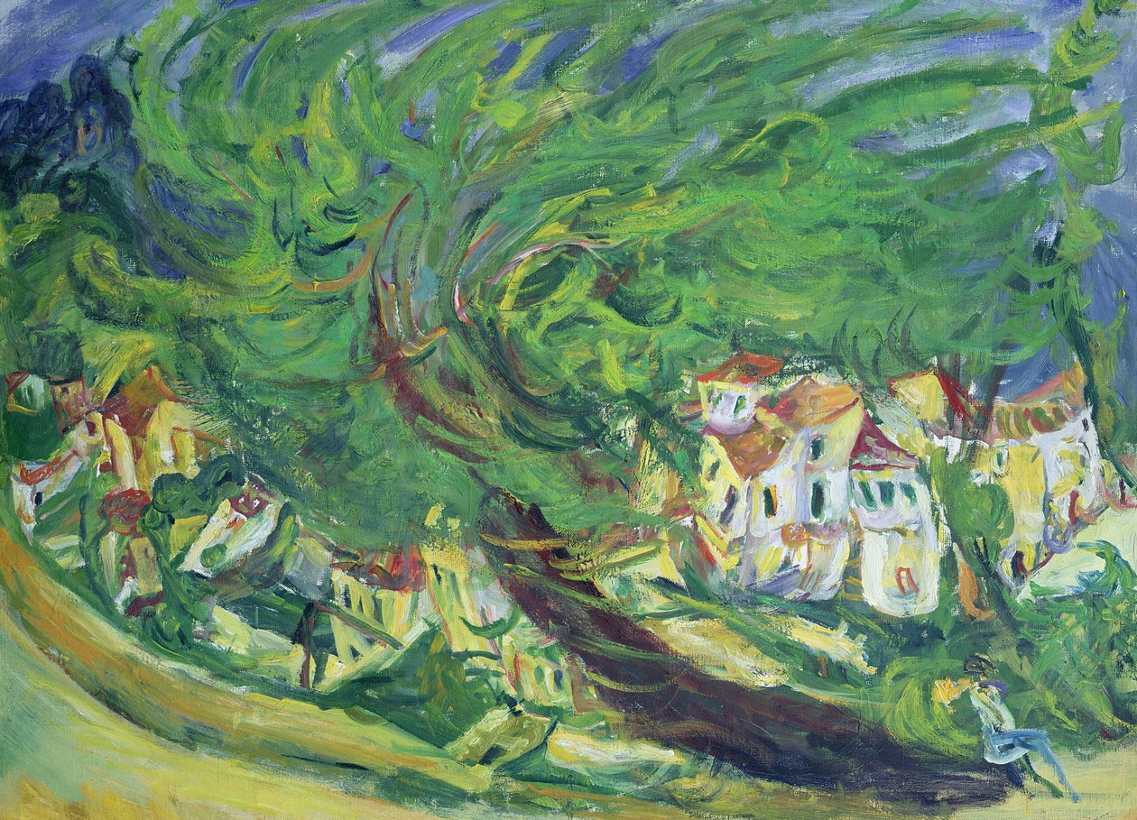 Fallen Tree, c.1922-23 av Chaim Soutine