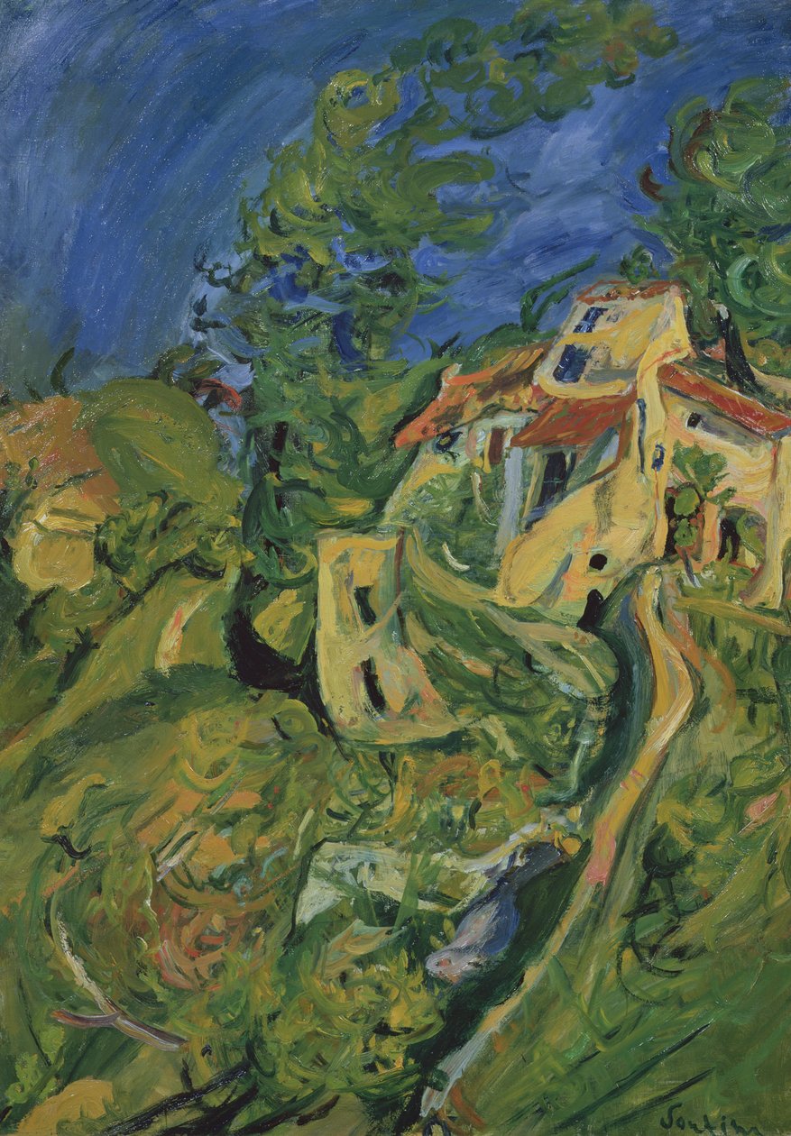 Landskap av Chaim Soutine