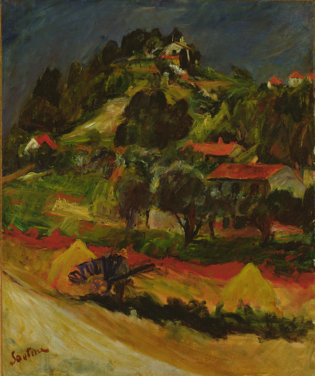 Landskap i Ceret, 1932 av Chaim Soutine