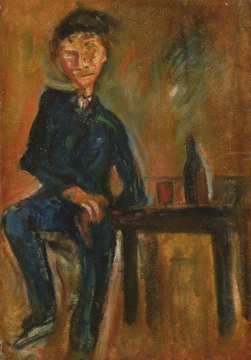 Porträtt av Monsieur Almenar, ca 1920 av Chaim Soutine