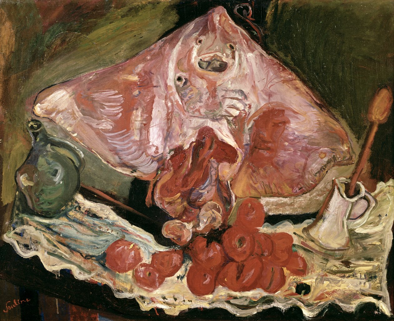 Strålen. c.1924 av Chaim Soutine
