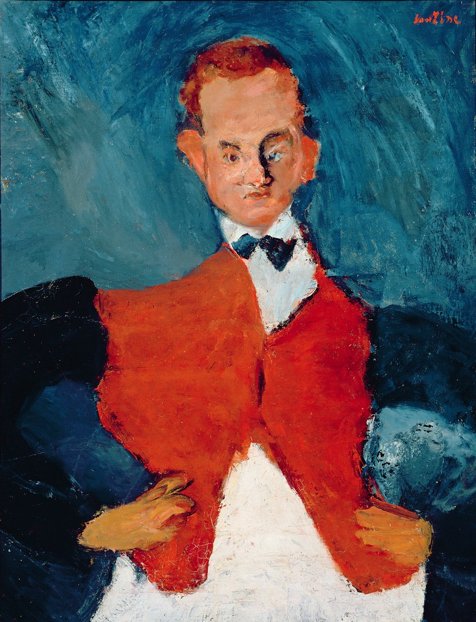 Rumsservice servitören av Chaim Soutine