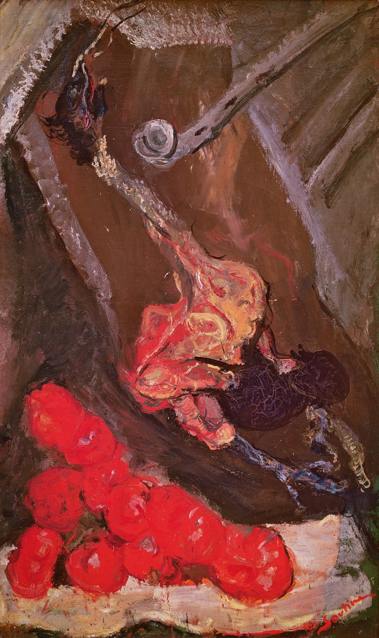 Kalkon och tomater av Chaim Soutine