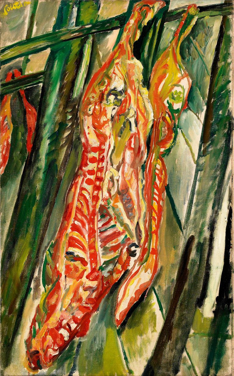 Nötkadaver, ca. 1920. av Chaim Soutine