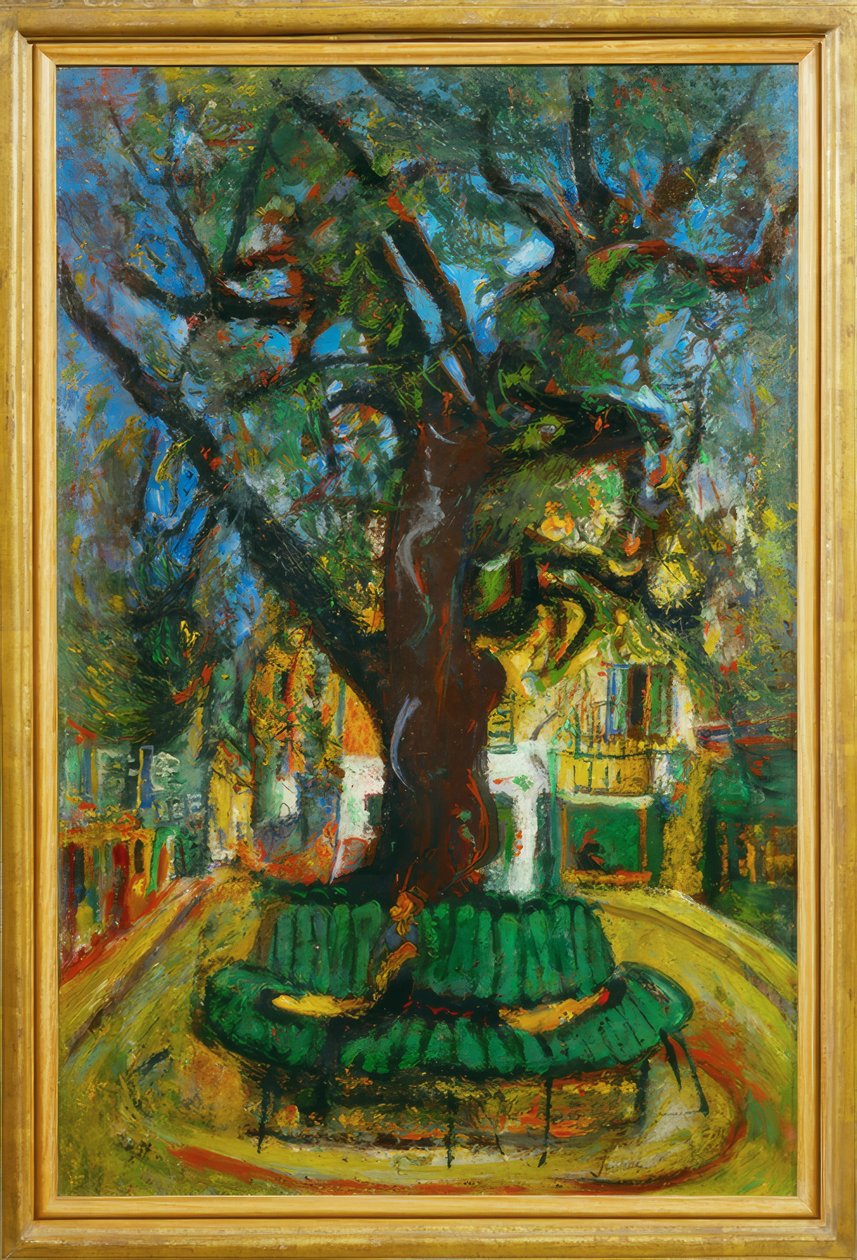 Trädet i Vence av Chaim Soutine