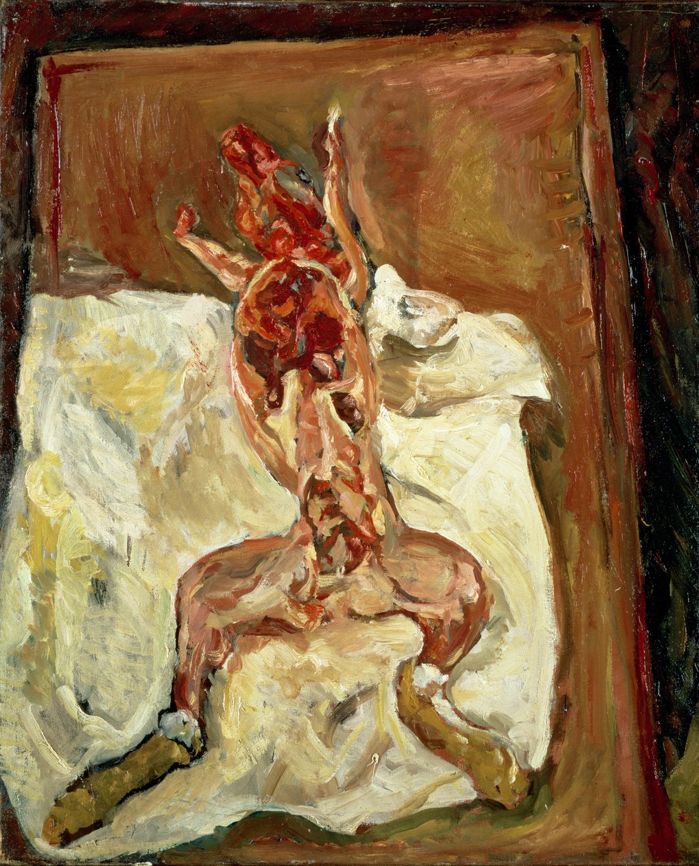 Flädd kanin, ca 1921 (olja på duk) av Chaim Soutine