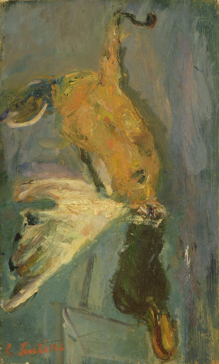 Hängande anka av Chaim Soutine