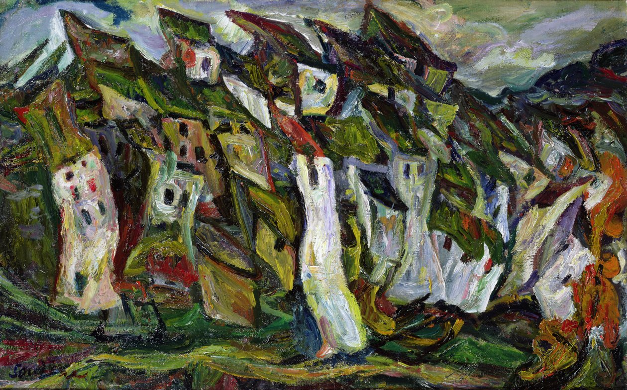 Hus, 1919-22 av Chaim Soutine