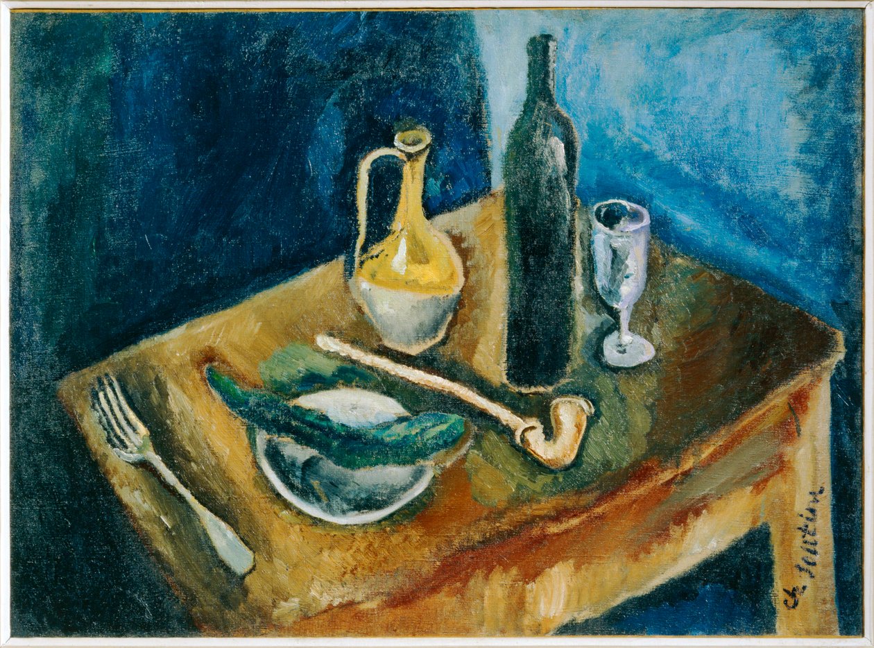 Stilla liv med rör - Stilla liv med rör MNPL ... av Chaim Soutine