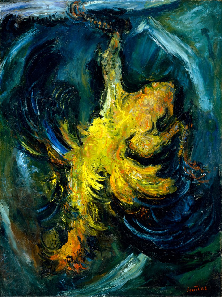 Kycklingen, ca 1926 av Chaim Soutine