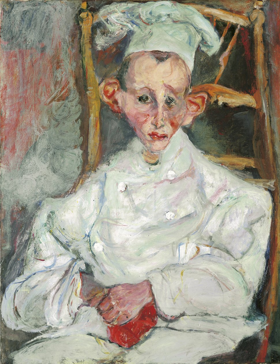 Den lilla konditorn från Cagnes; Cagnes konditor, ca 1922-1923 av Chaim Soutine